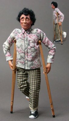 Cosmo on Crutches