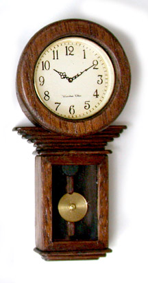 Clock - Regulator Sq - Click Image to Close