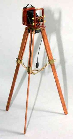 Camera, Conley Folding on Tripod - Click Image to Close