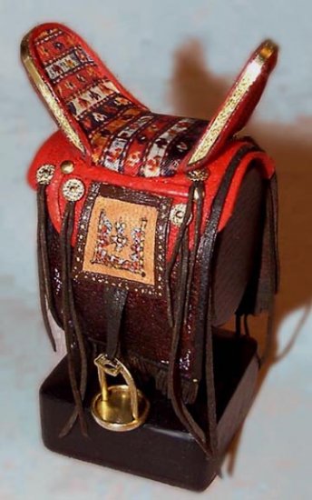 Saddle, Mongolian - Click Image to Close