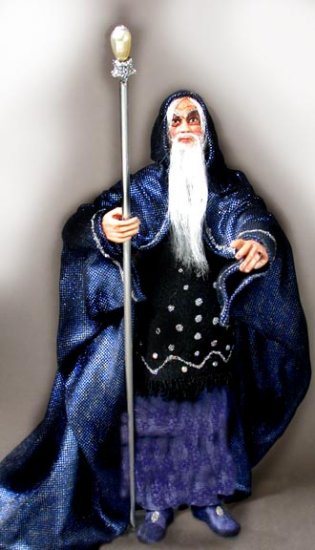 Wizard, in Blue - Click Image to Close