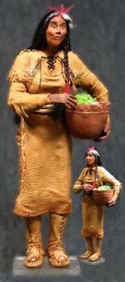 Indian Woman, Standing Doe