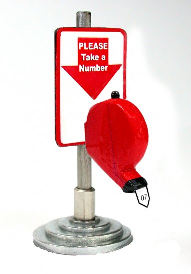 Deli Number Dispenser - Click Image to Close