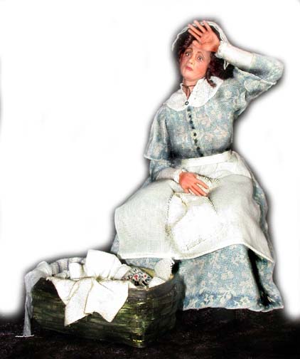Laundress A, seated - Click Image to Close