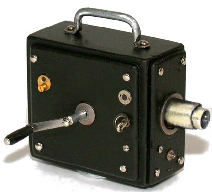 Camera, Silent Movie Camera Handheld - Black - Click Image to Close