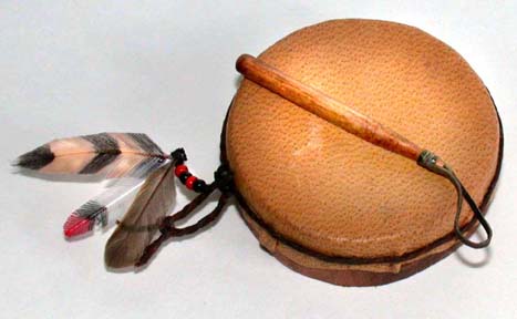 Indian, Drum - Click Image to Close