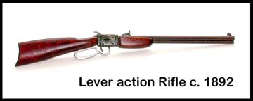 Rifle, Lever Action c.1892 - Click Image to Close