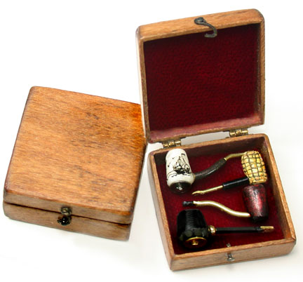 Pipe, 4 Pipes in Presentation Box - Click Image to Close
